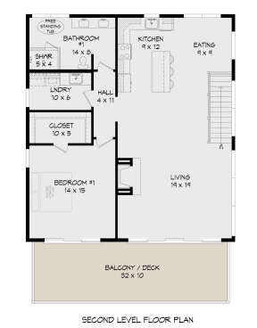 Second Floor for House Plan #940-00467