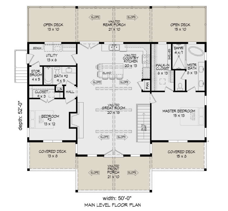 House Plan House Plan #26607 Drawing 1