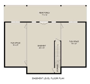 Basement for House Plan #940-00468