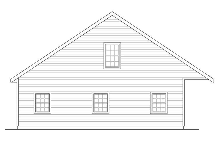 Traditional House Plan #035-00999 Elevation Photo