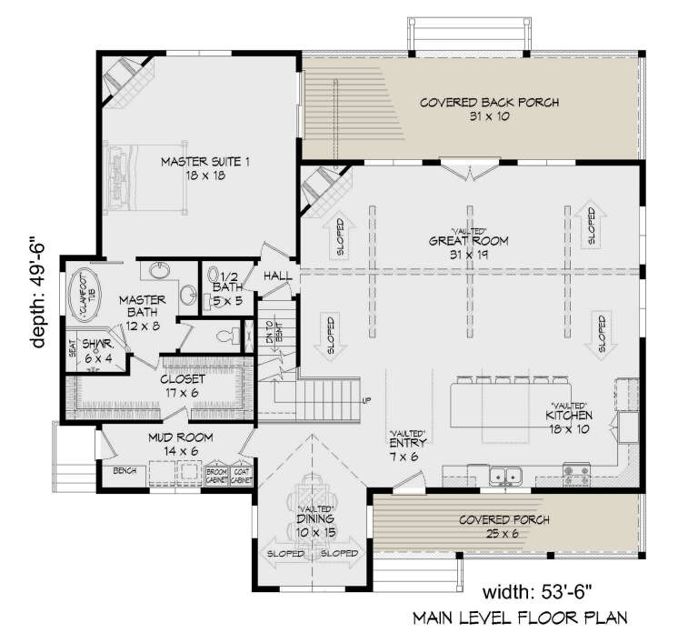 House Plan House Plan #26613 Drawing 1