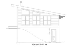 Modern House Plan #940-00471 Elevation Photo