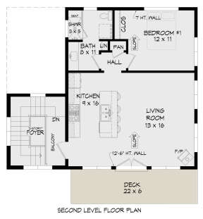 Second Floor for House Plan #940-00471