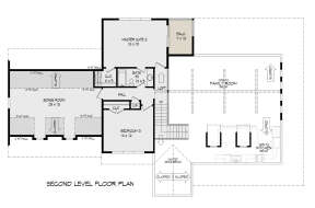 Second Floor for House Plan #940-00474