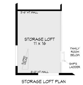 Loft for House Plan #940-00475
