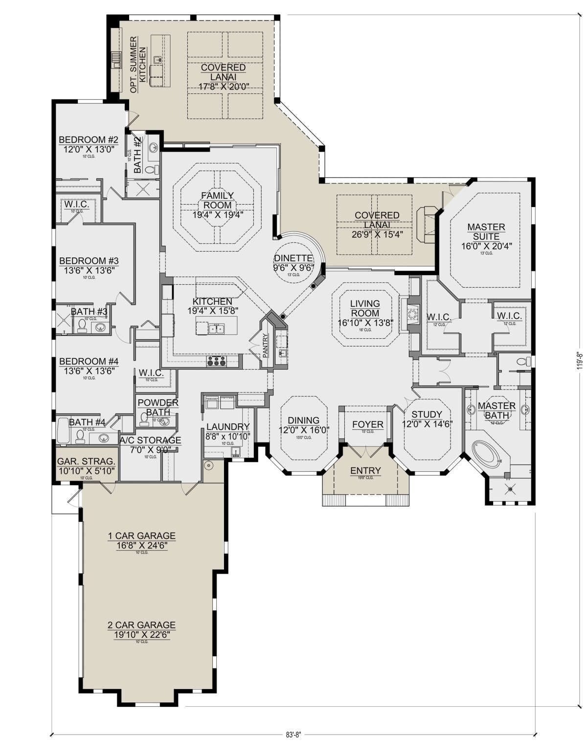 Main Floor  for House Plan #5565-00155