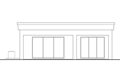 Contemporary House Plan #5565-00157 Elevation Photo