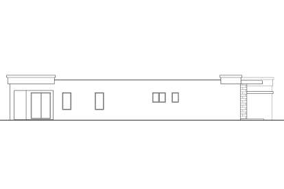 Contemporary House Plan #5565-00157 Elevation Photo