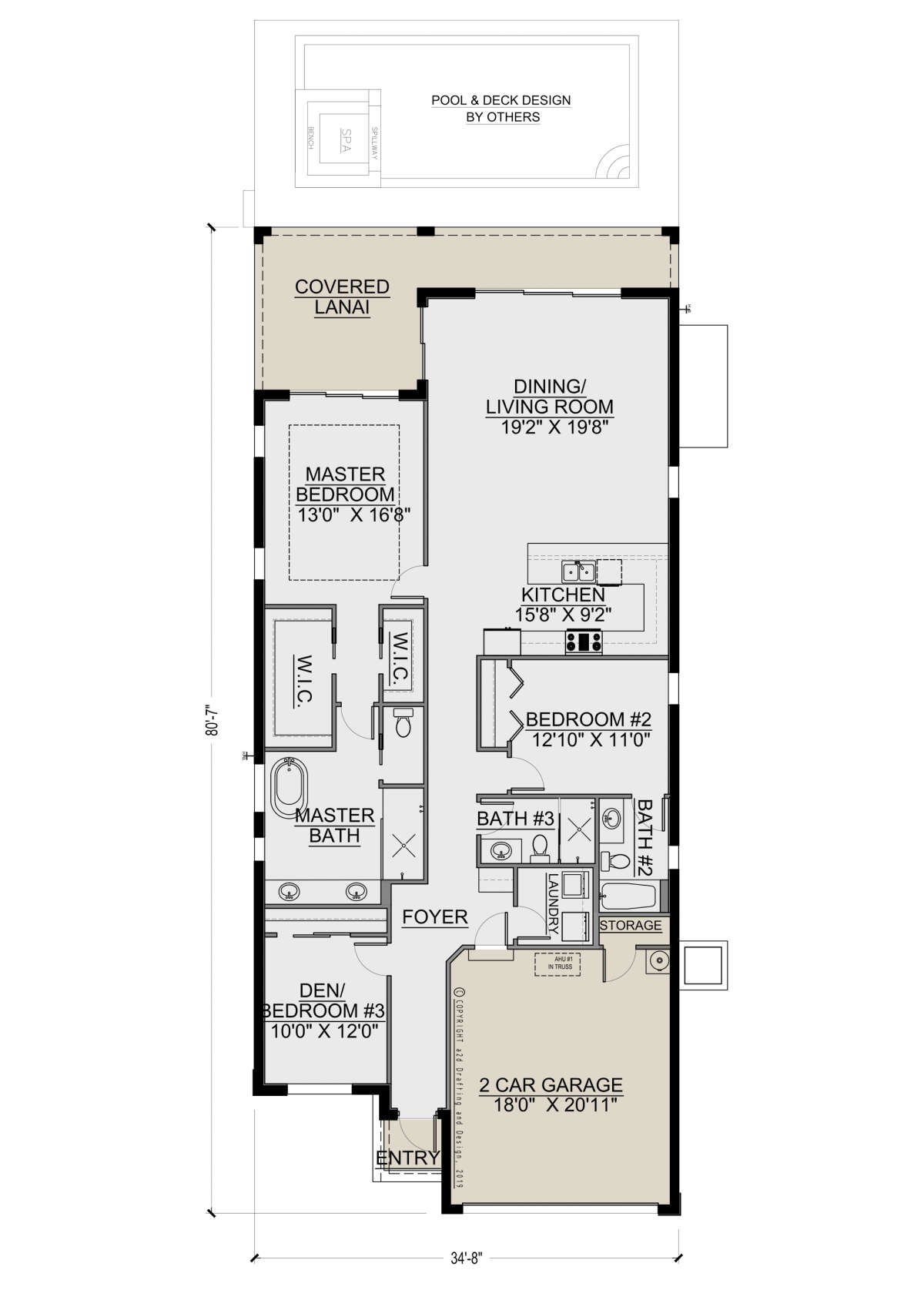 Main Floor  for House Plan #5565-00157