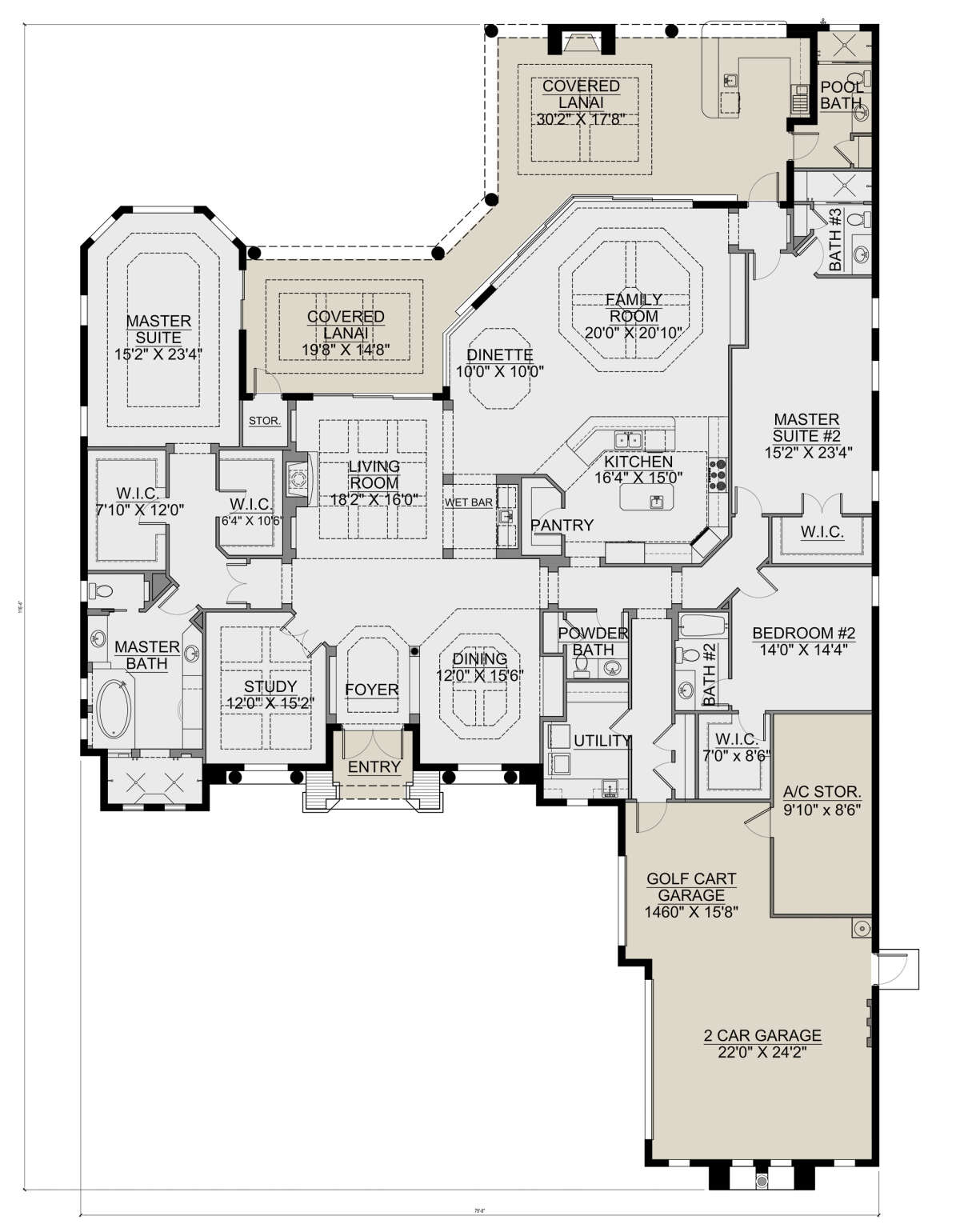 Main Floor  for House Plan #5565-00158