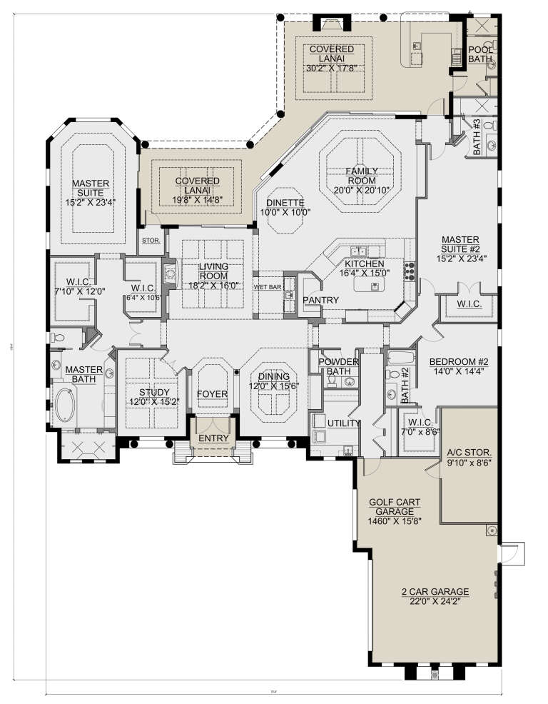 House Plan House Plan #26622 Drawing 1