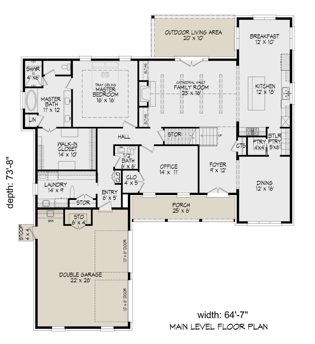 Main Floor  for House Plan #940-00476