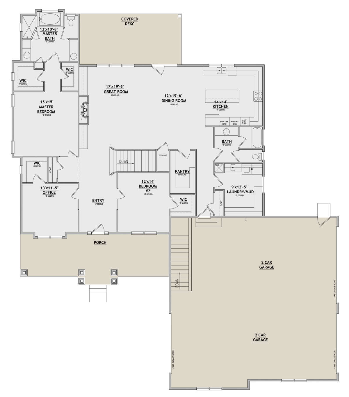 Main Floor  for House Plan #8768-00077