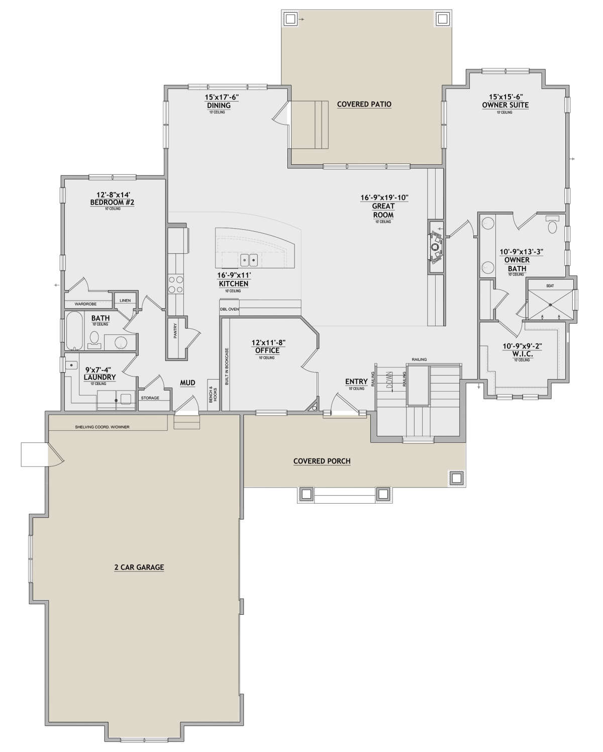 Main Floor  for House Plan #8768-00078