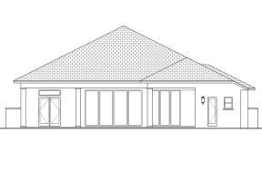 Contemporary House Plan #5565-00159 Elevation Photo