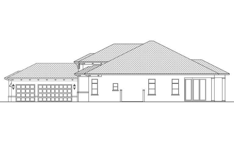 Contemporary House Plan #5565-00159 Elevation Photo