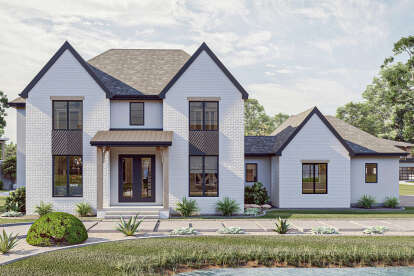 House Plan House Plan #26631 Front Elevation 