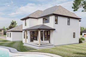 French Country House Plan #963-00643 Elevation Photo