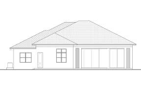 Contemporary House Plan #5565-00160 Elevation Photo