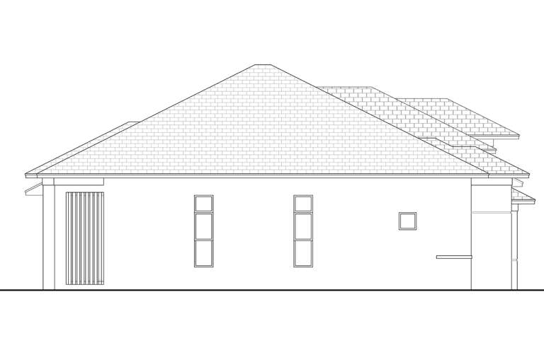 Contemporary House Plan #5565-00160 Elevation Photo
