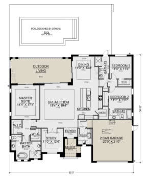 Main Floor  for House Plan #5565-00160