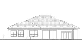 Coastal House Plan #5565-00161 Elevation Photo