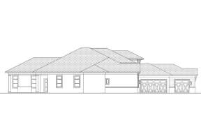 Coastal House Plan #5565-00161 Elevation Photo