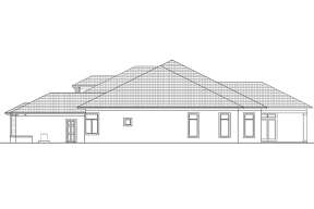 Coastal House Plan #5565-00165 Elevation Photo