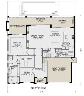 Main Floor  for House Plan #5565-00166