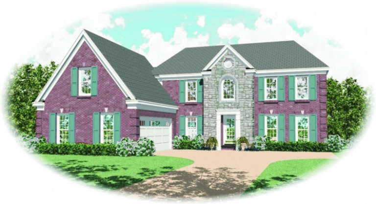 House Plan House Plan #2664 Front Elevation