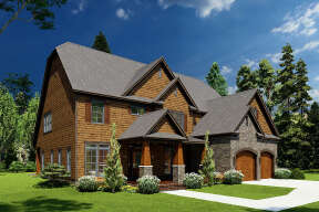 Craftsman House Plan #8318-00237 Elevation Photo