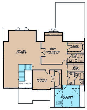 Second Floor for House Plan #8318-00237