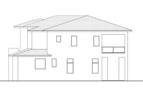 Contemporary House Plan #5565-00167 Elevation Photo
