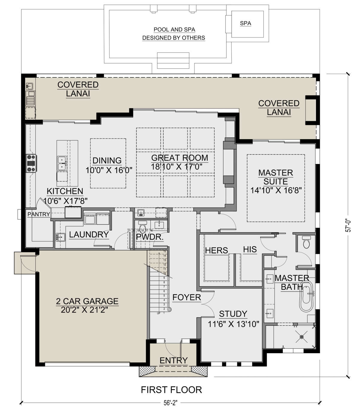 Main Floor  for House Plan #5565-00167