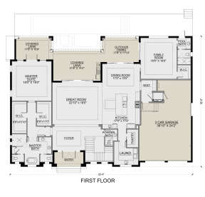 Main Floor  for House Plan #5565-00168