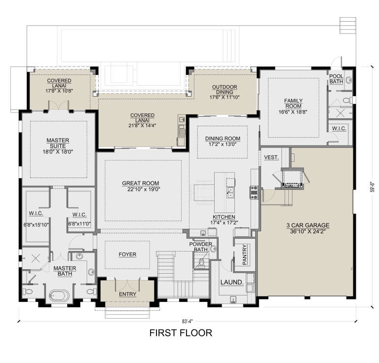 House Plan House Plan #26642 Drawing 1