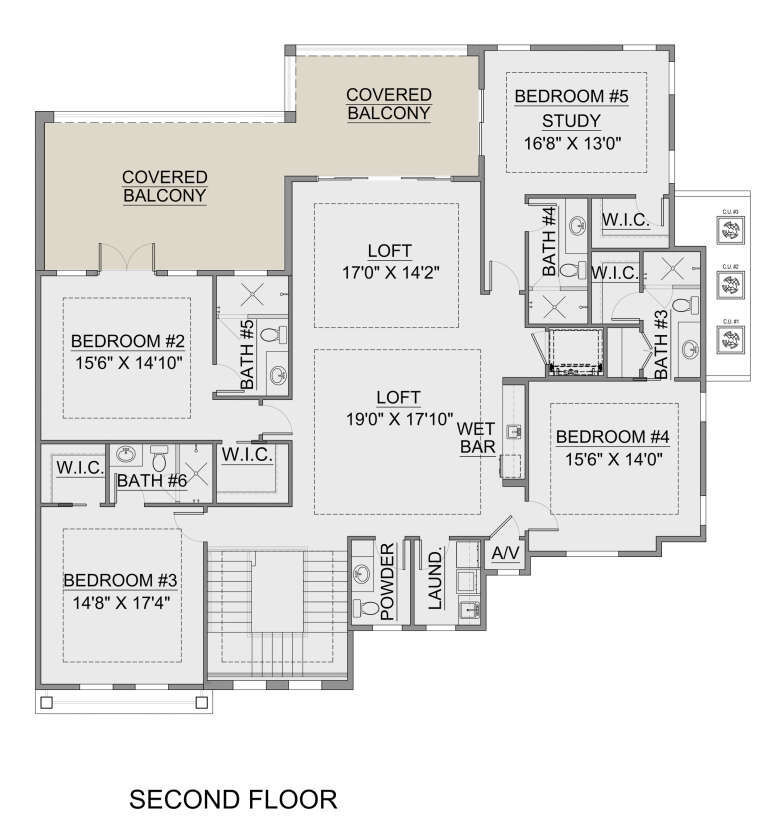House Plan House Plan #26642 Drawing 2