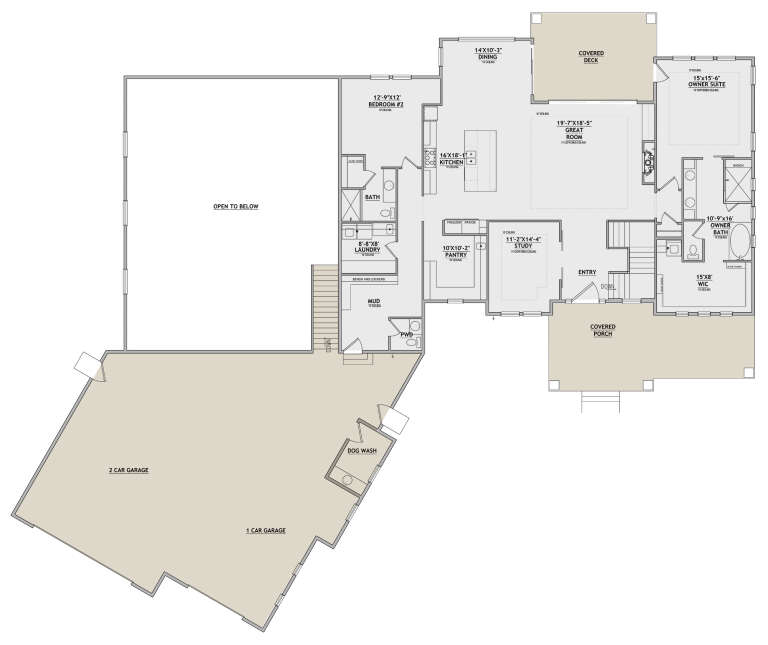 House Plan House Plan #26645 Drawing 1