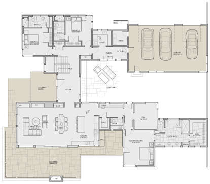 Main Floor  for House Plan #5829-00037