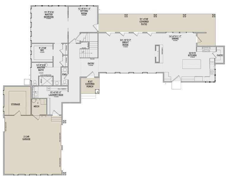 House Plan House Plan #26648 Drawing 1