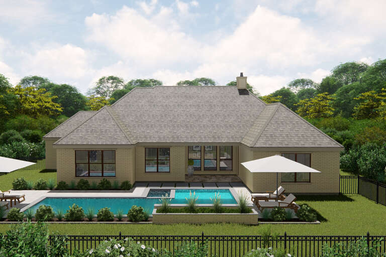 Modern Farmhouse House Plan #3571-00012 Elevation Photo
