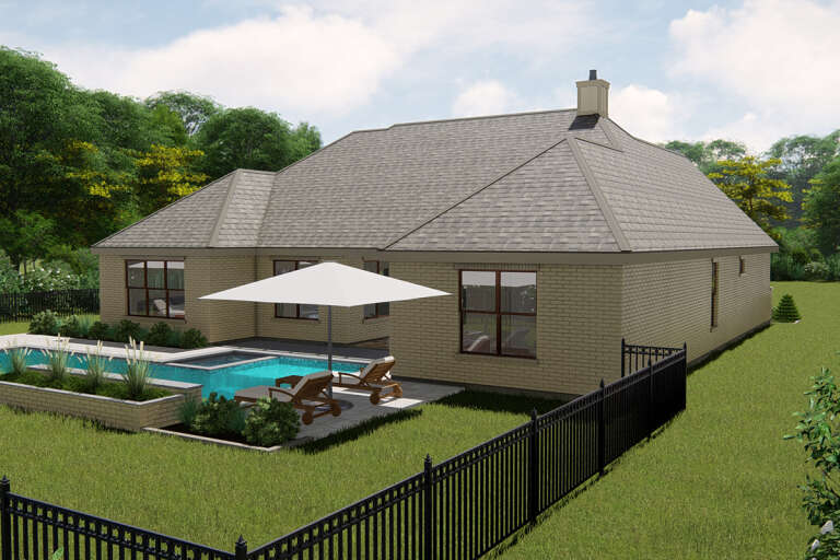 Modern Farmhouse House Plan #3571-00012 Elevation Photo