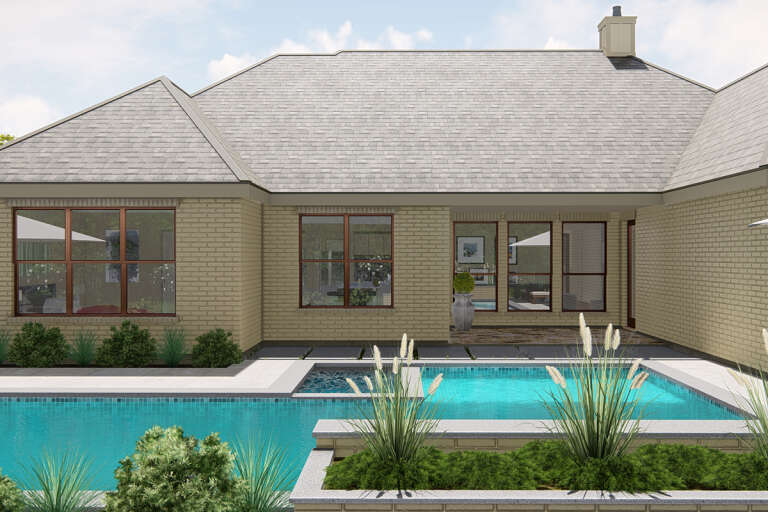 Modern Farmhouse House Plan #3571-00012 Elevation Photo