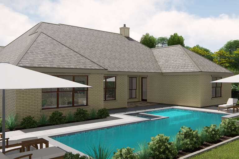 Modern Farmhouse House Plan #3571-00012 Elevation Photo