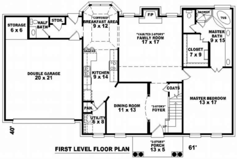 House Plan House Plan #2665 Drawing 1