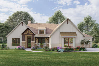 Craftsman House Plan #3571-00013 Elevation Photo