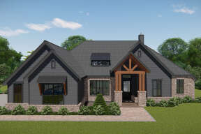 Craftsman House Plan #3571-00015 Elevation Photo