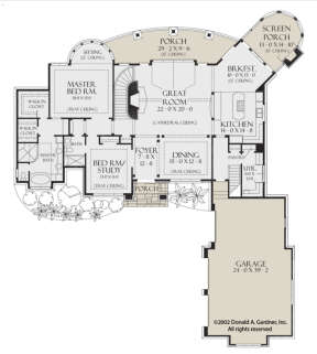 Main Floor  for House Plan #2865-00026