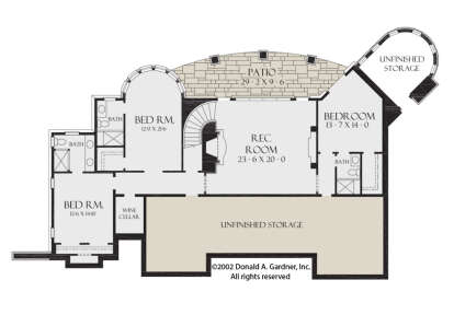 House Plan House Plan #26654 Drawing 3