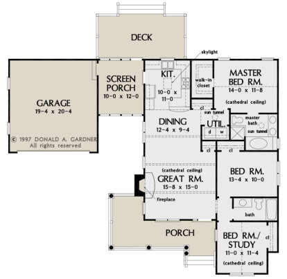 House Plan House Plan #26655 Drawing 1